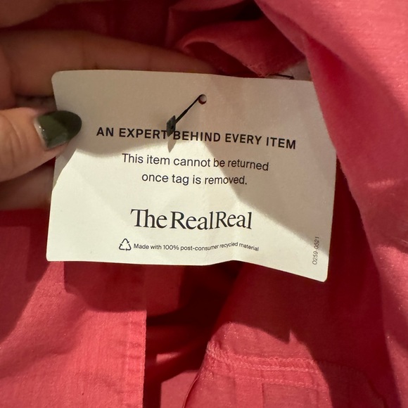 Charles Chang Lima pink skirt with pleats - Picture 3 of 5